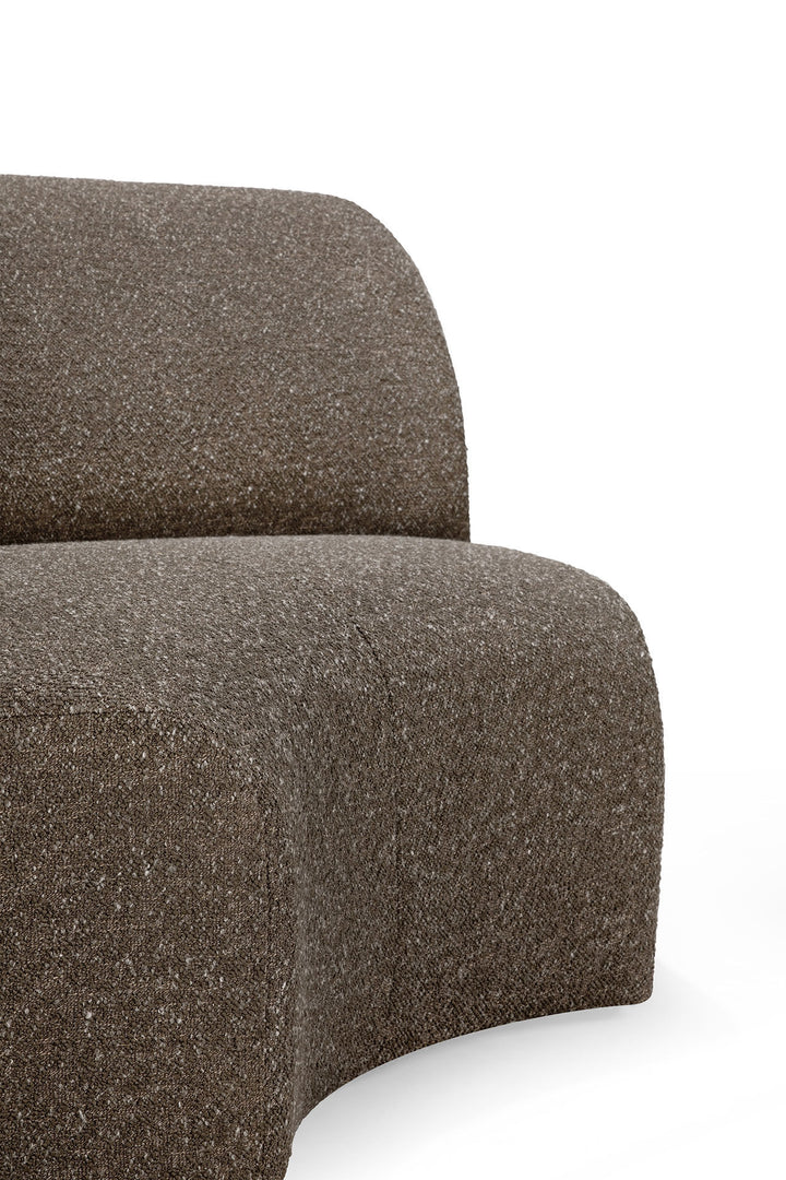 Canapea modulara Ethnicraft Bulky textil