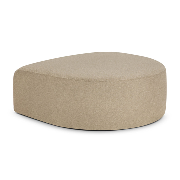Taburet semicircular Ethnicraft Bulky Almond 95 cm
