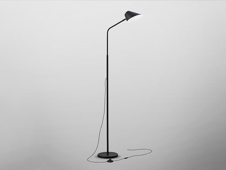 Lampadar Schuller Esino 1 lumina negru cu telecomandă
