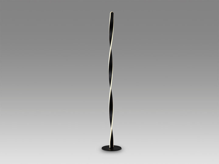 Lampadar Schuller Twist coloană negru mat LED 40W