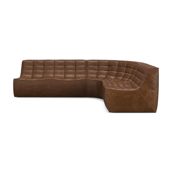 Canapea modulara Ethnicraft N701 piele