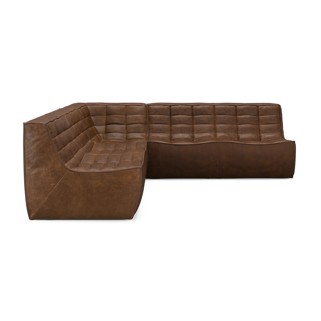 Canapea modulara Ethnicraft N701 piele