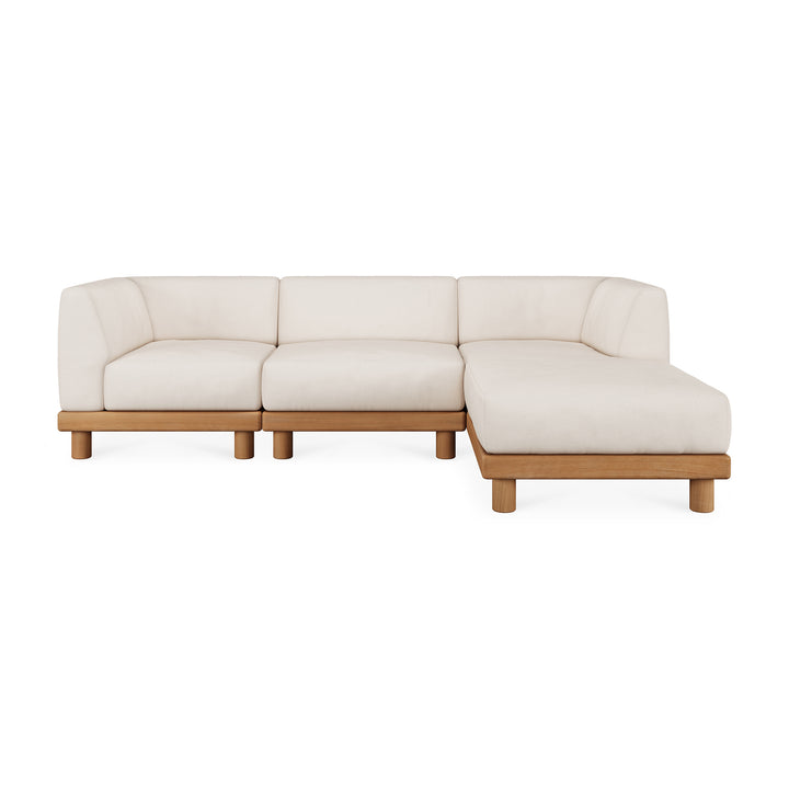 Canapea de exterior Ethnicraft Monocle tec 2 locuri