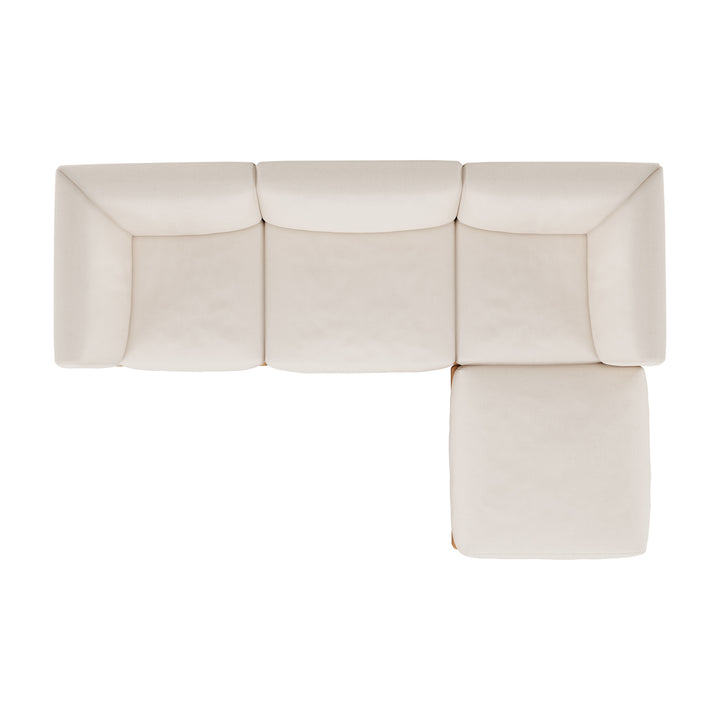 Canapea de exterior Ethnicraft Monocle tec 2 locuri