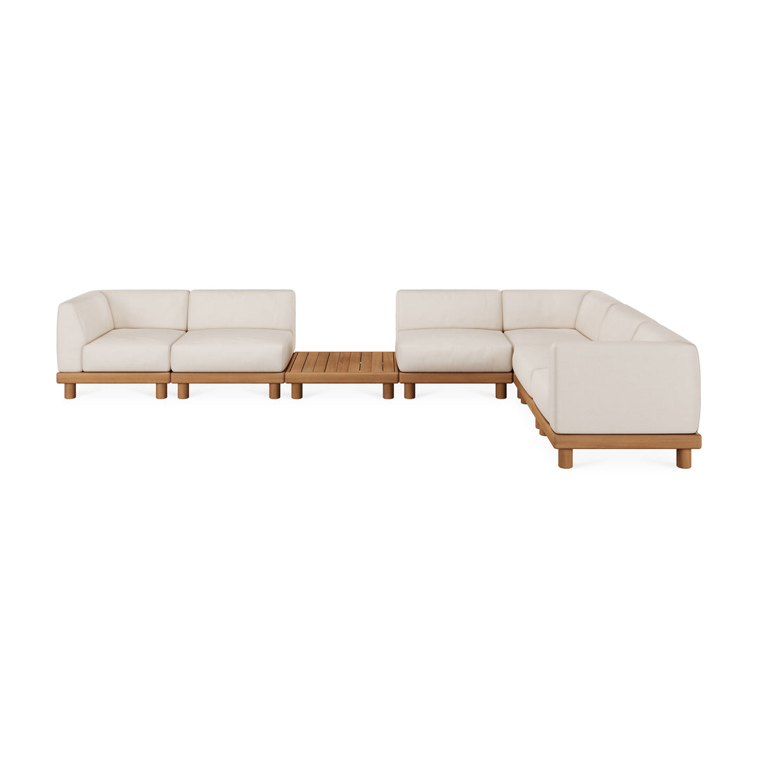Canapea de exterior Ethnicraft Monocle tec 1 loc
