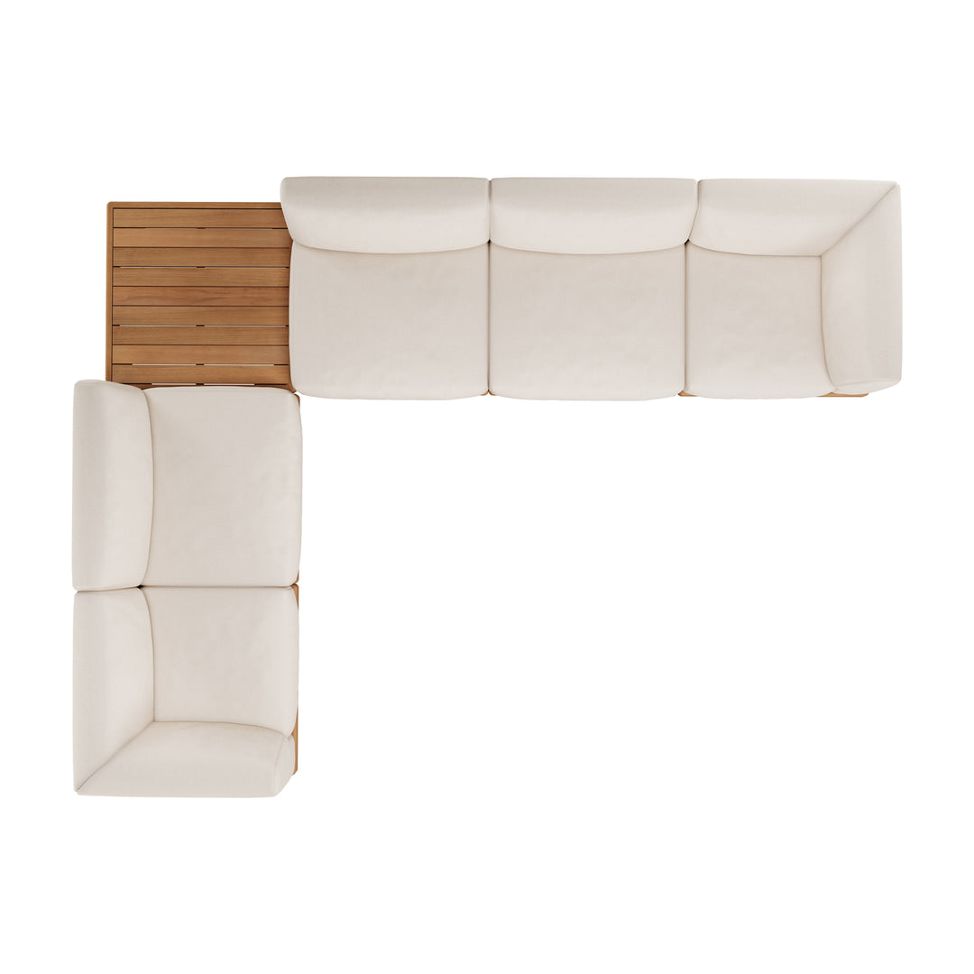 Canapea de exterior Ethnicraft Monocle tec 1 loc