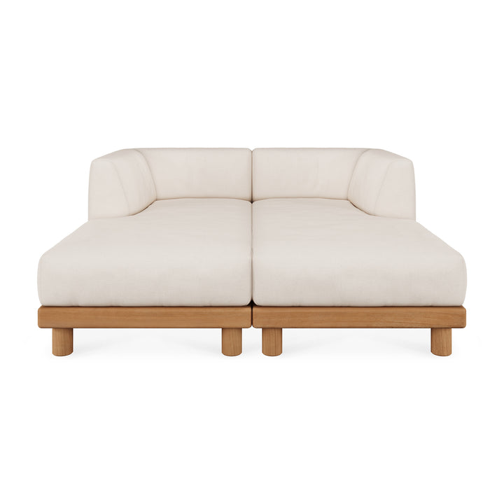 Canapea de exterior Ethnicraft Monocle tec 2 locuri