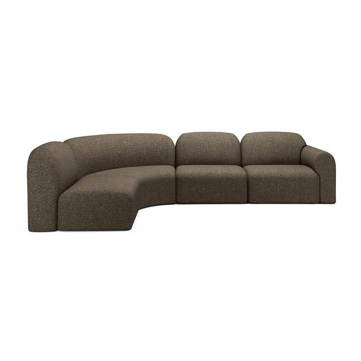 Canapea modulara Ethnicraft Bulky textil