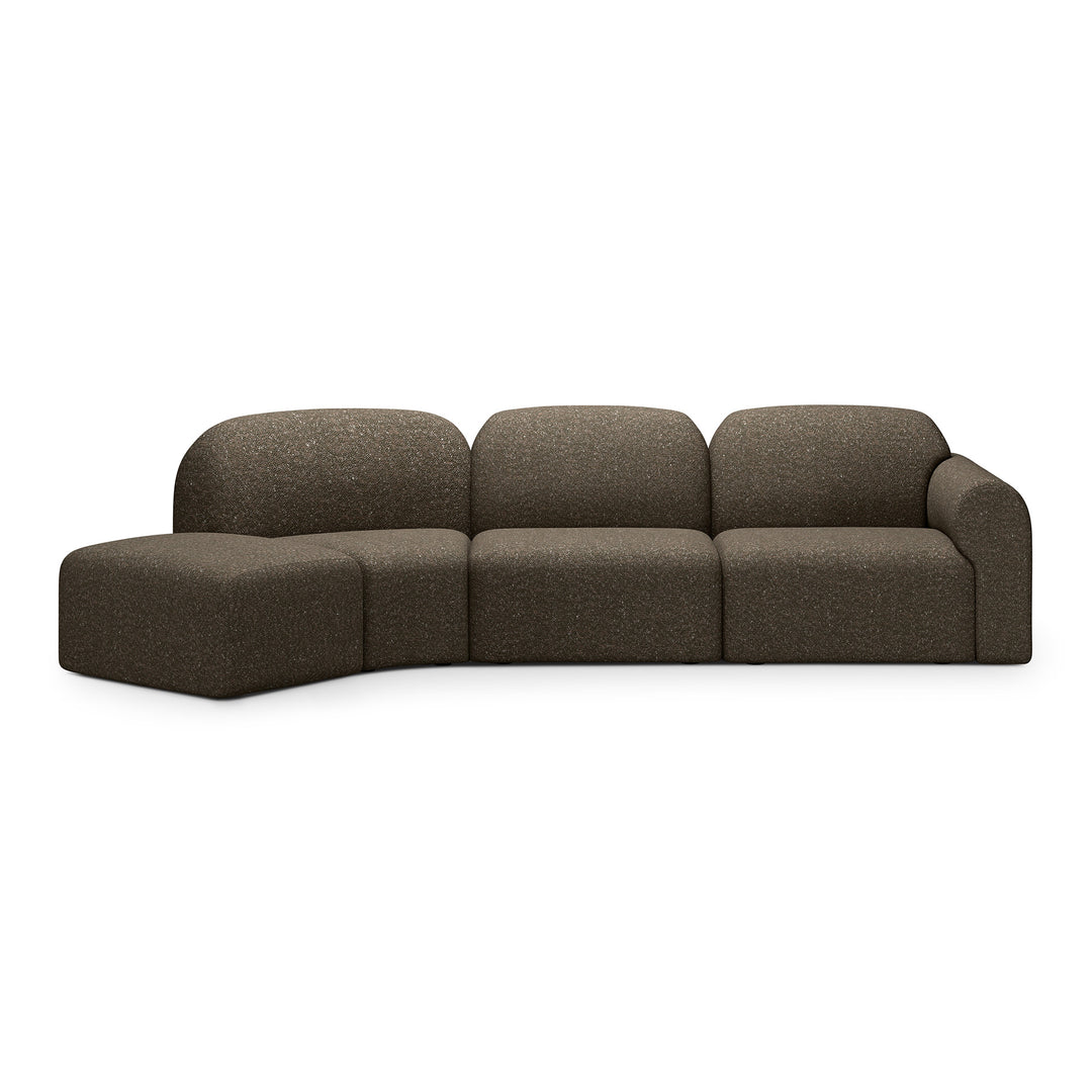 Canapea modulara Ethnicraft Bulky textil