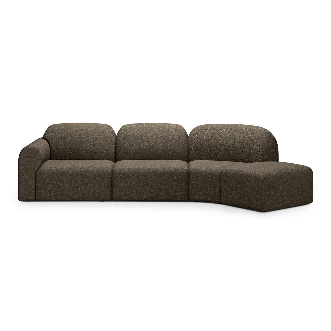 Canapea modulara Ethnicraft Bulky textil