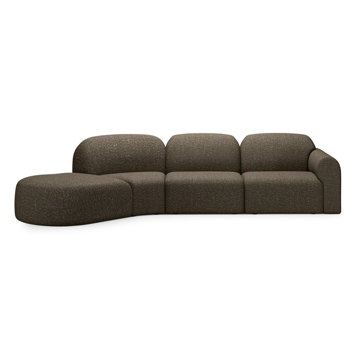 Canapea modulara Ethnicraft Bulky textil