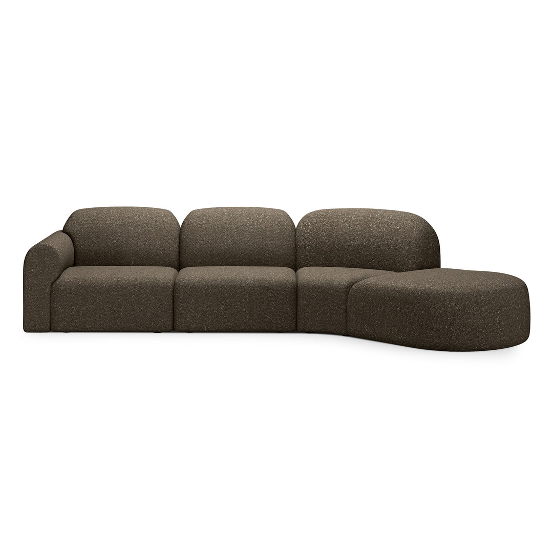 Canapea modulara Ethnicraft Bulky textil
