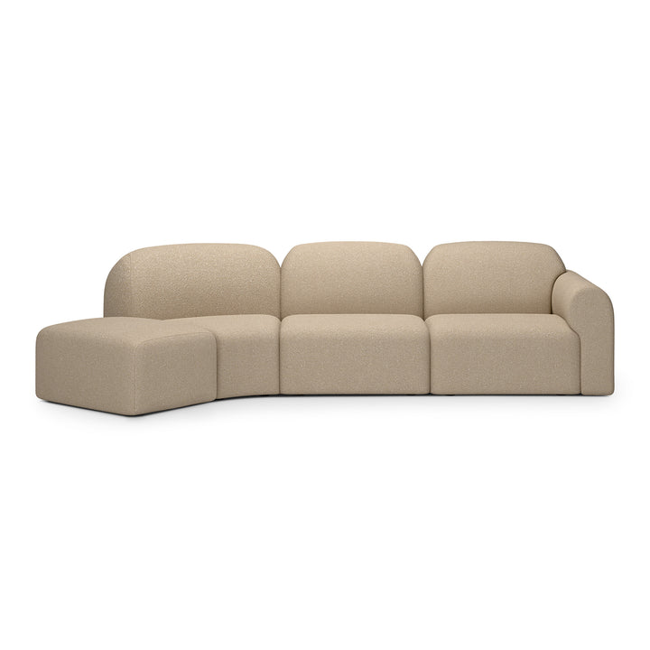 Canapea modulara Ethnicraft Bulky textil