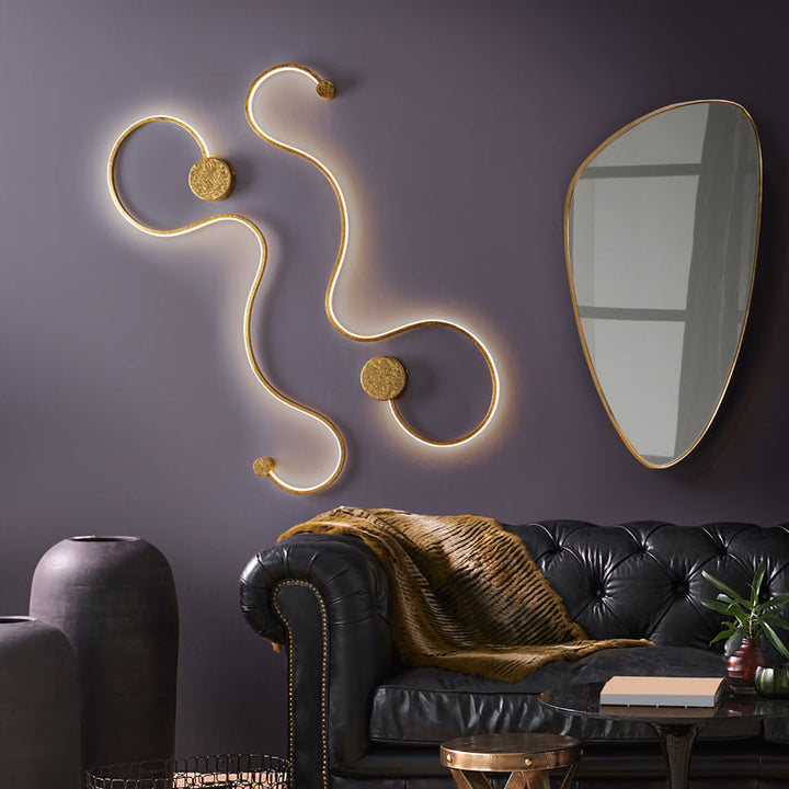 The Decorators: Aplica perete Schuller Grafos Gold