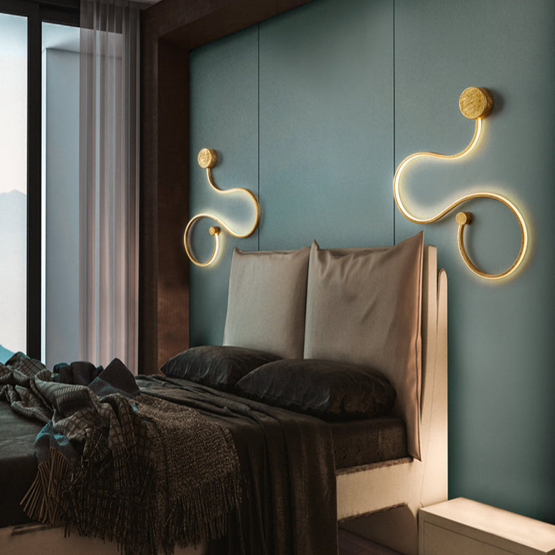 Aplica perete Schuller Grafos gold small