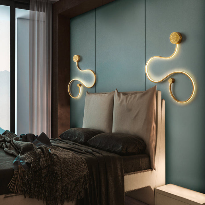 Aplica perete Schuller Grafos gold small