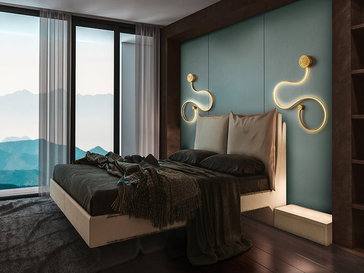 Aplica perete Schuller Grafos gold small