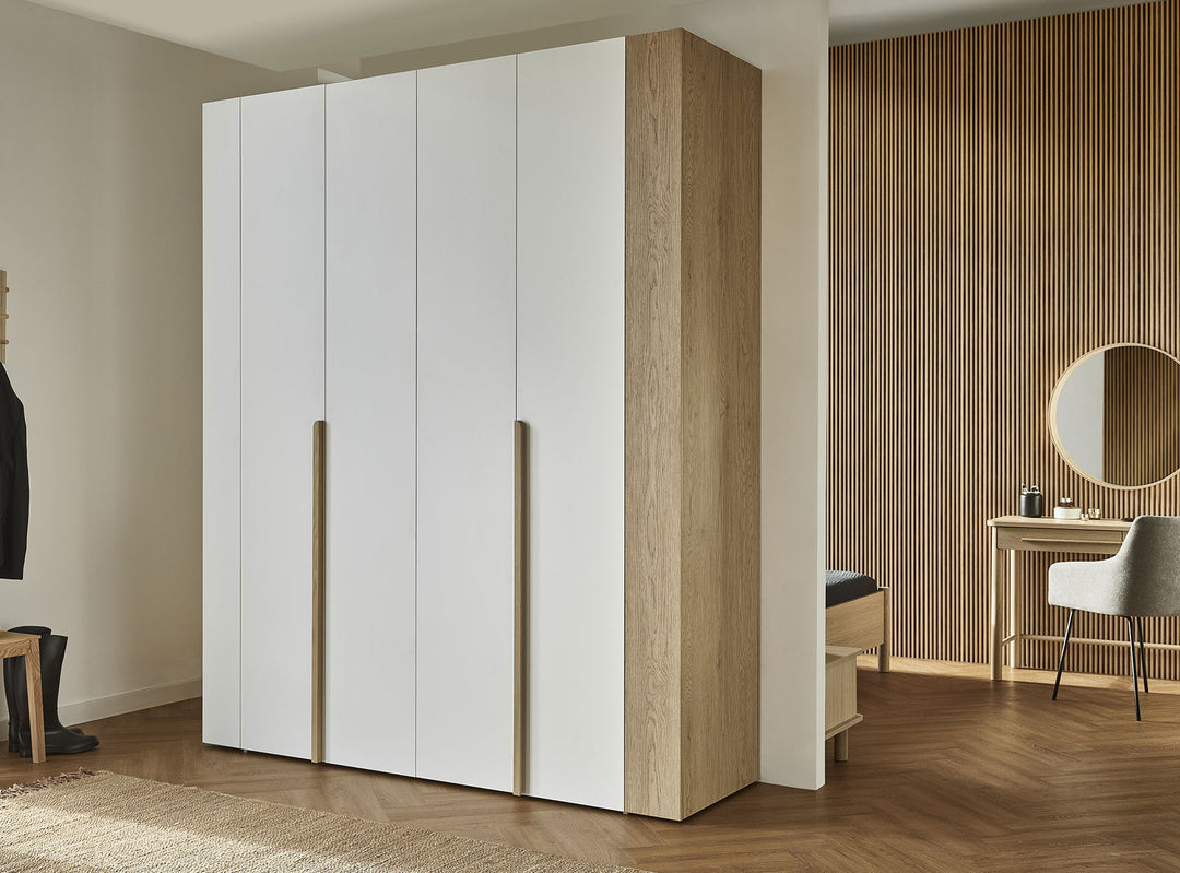 Maner lung rotunjit stejar pentru dulap VOX Stor, 2 buc