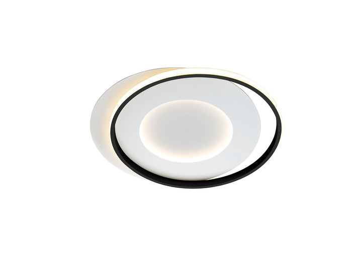 Plafoniera Schuller Limbos panou LED alb-negru 40W