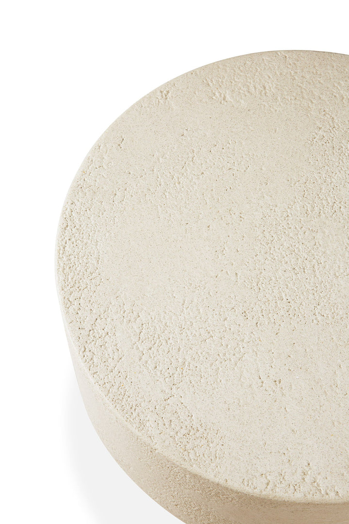 26410 Elements side table stool microcement off white mushroom det03 cut WEB