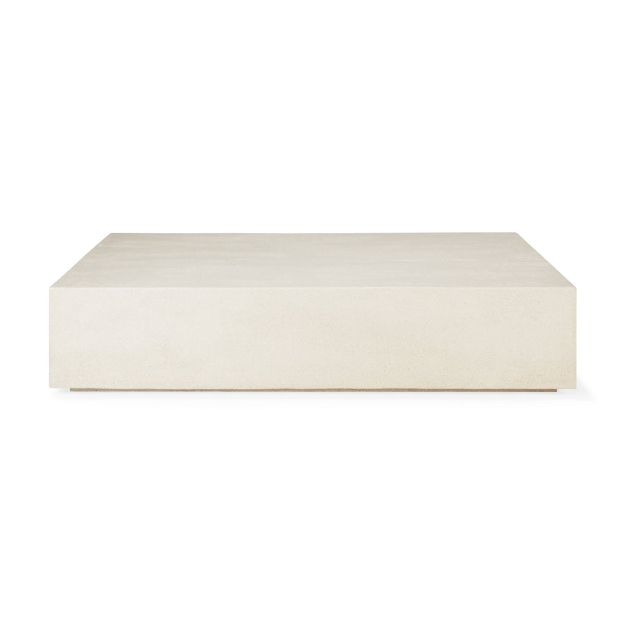 26411 Elements coffee table microcement off white front cut WEB