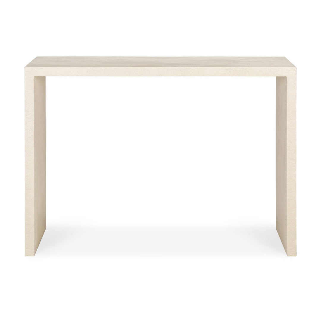 26420 Elements Console Microcement 1204080 Off White front cut WEB 1