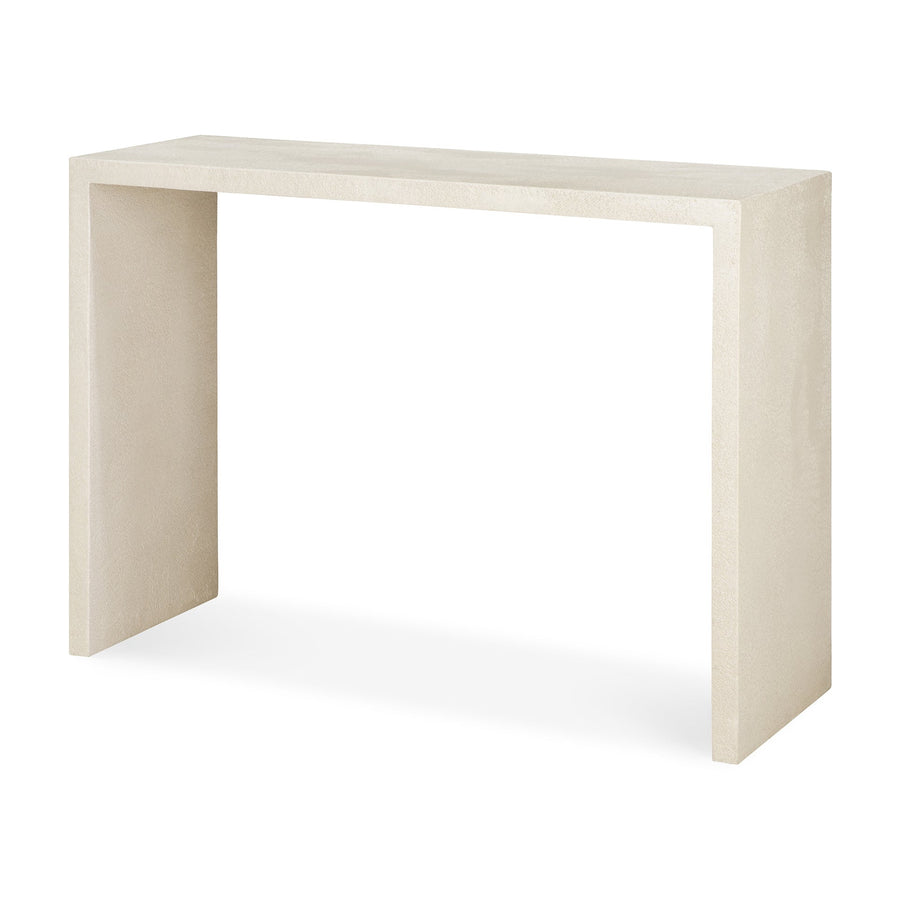 26420 Elements Console Microcement 1204080 Off White side cut WEB 1