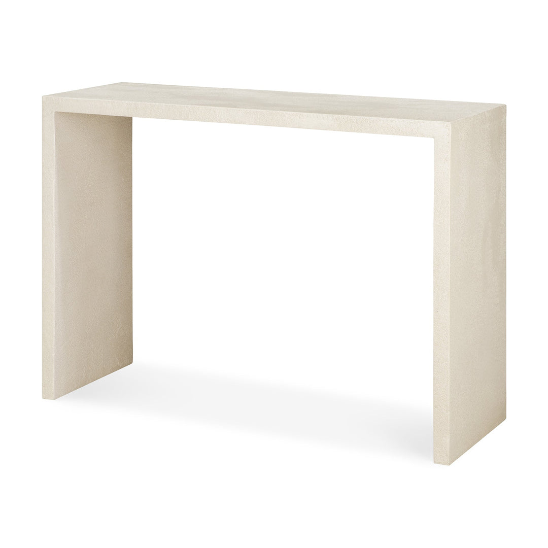 26420 Elements Console Microcement 1204080 Off White side cut WEB