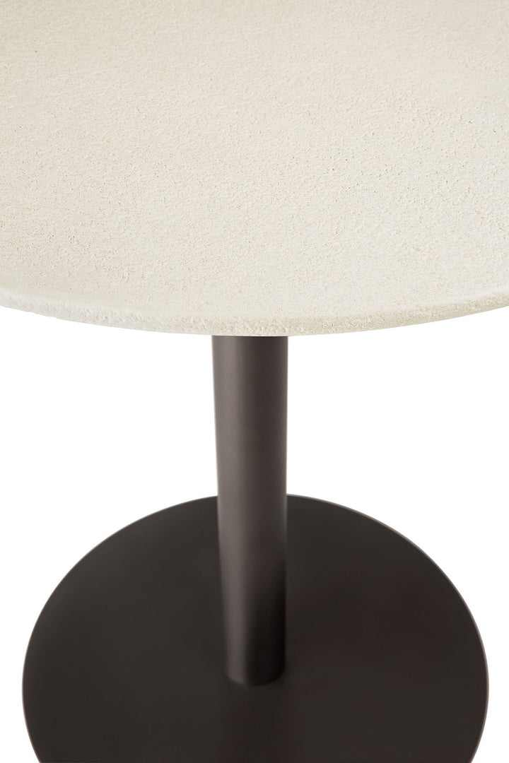 Masa lounge Ethnicraft Blend microcement Off White