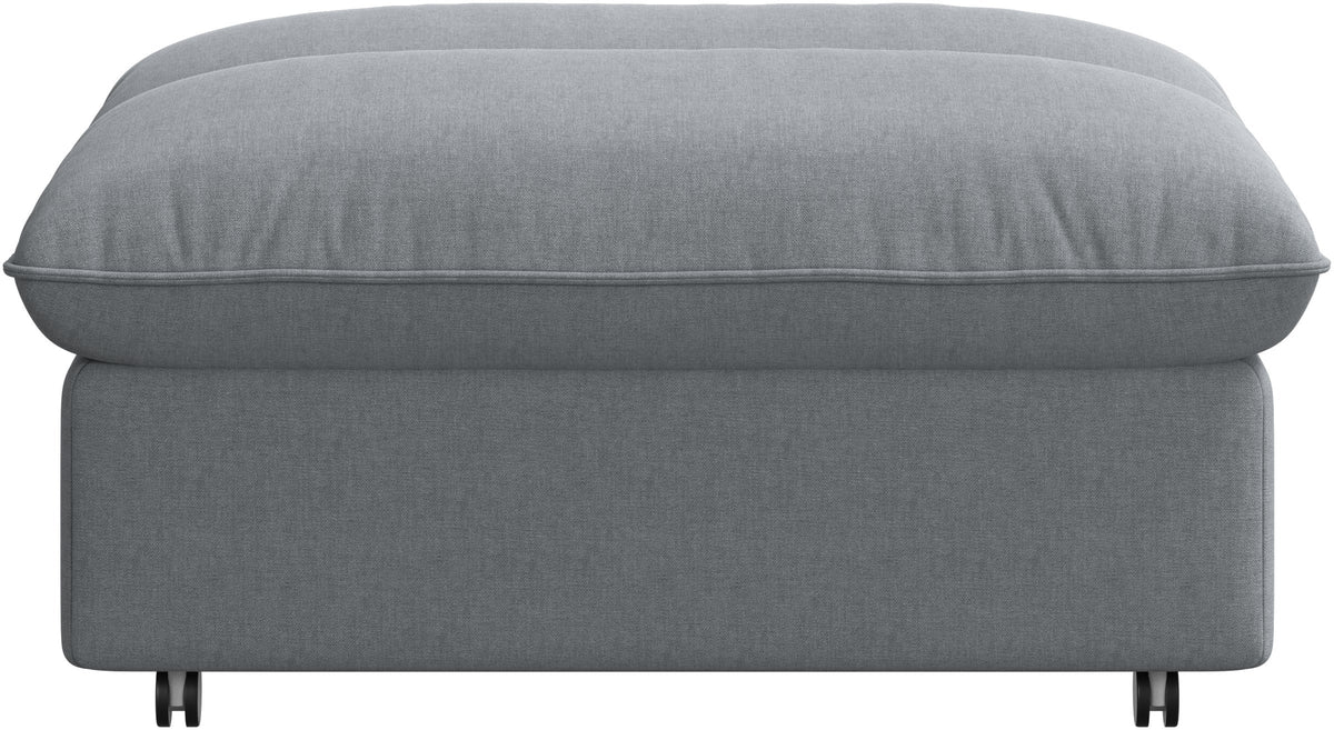 Taburet cu depozitare BoConcept Southampton, gri deschis — vedere de ansamblu