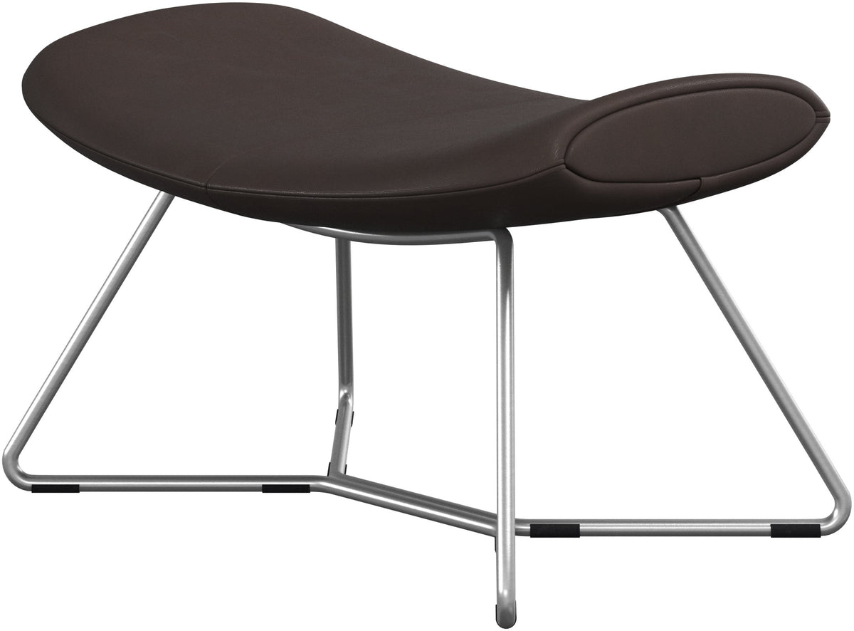 Taburet BoConcept Imola piele Nordic Vintage — detaliu