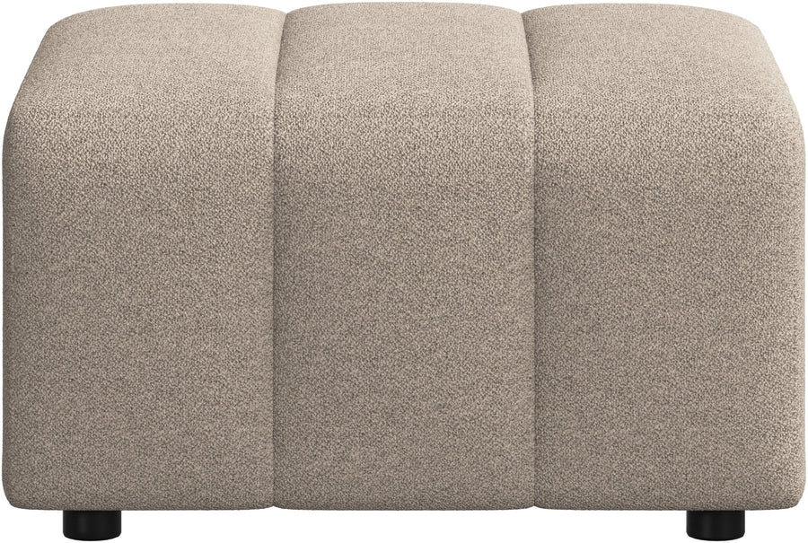 Taburet BoConcept Bellagio, bej Lazio — vedere de ansamblu