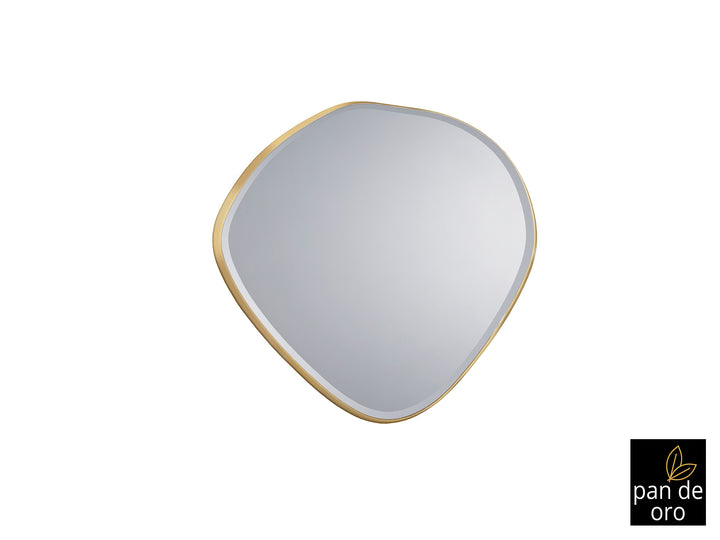 Oglinda Schuller Mimo Large 114x110 foița aur oval neregulat