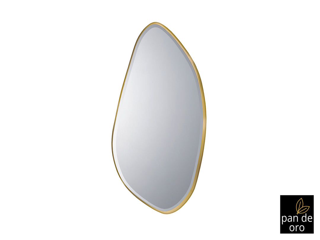 Oglinda Schuller Mimo XL 170x80 foița aur oval neregulat