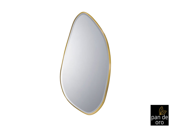 Oglinda Schuller Mimo XL 170x80 foița aur oval neregulat