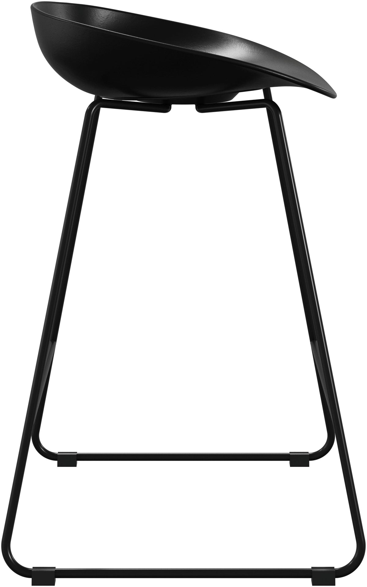 Scaun de bar BoConcept Adelaide negru — detaliu