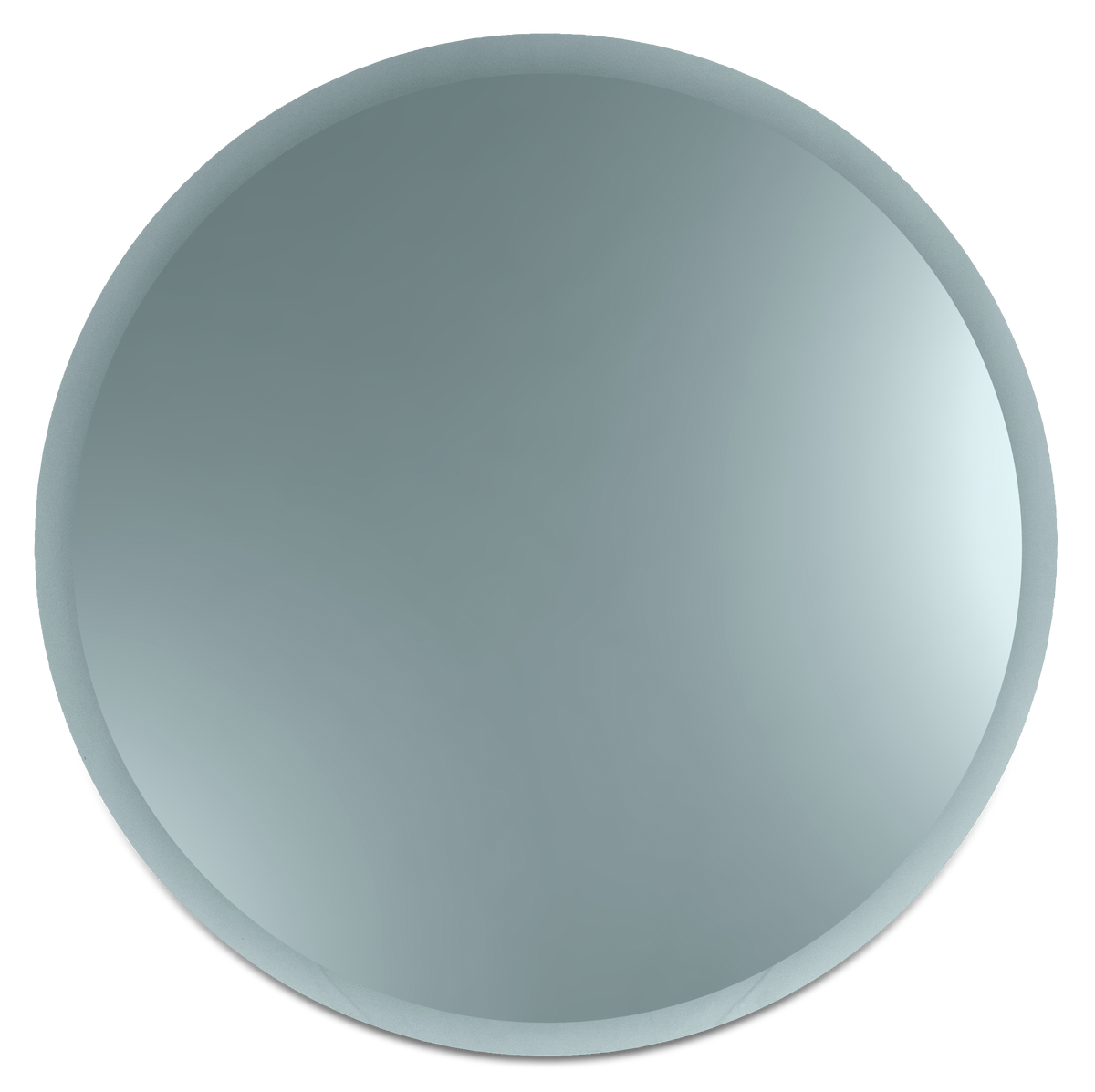 Oglindă rotundă BoConcept Tone Ø70 cm, ramă gri închis — vedere de ansamblu