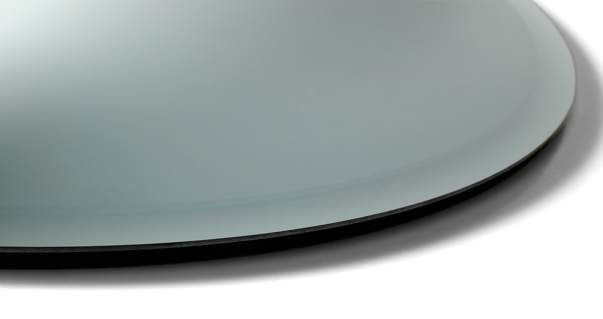 Oglindă rotundă BoConcept Tone Ø70 cm, ramă gri închis — detaliu