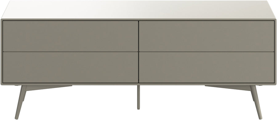 Comoda TV BoConcept Fermo 120 cm gri cenusiu — vedere de ansamblu