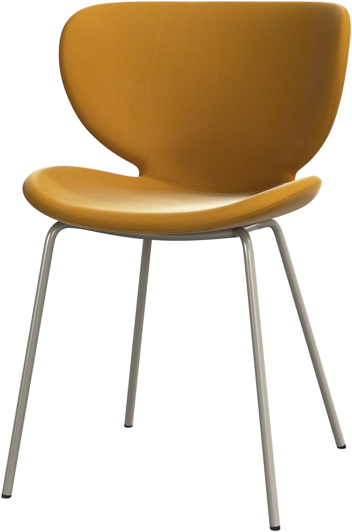 Scaun de dining BoConcept Hamilton, muștar Bologna — vedere de ansamblu