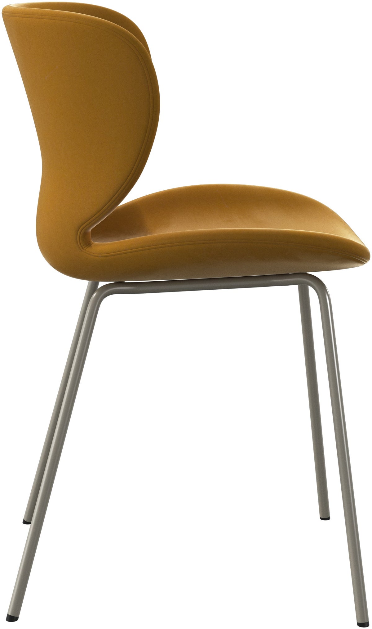 Scaun de dining BoConcept Hamilton, muștar Bologna — detaliu