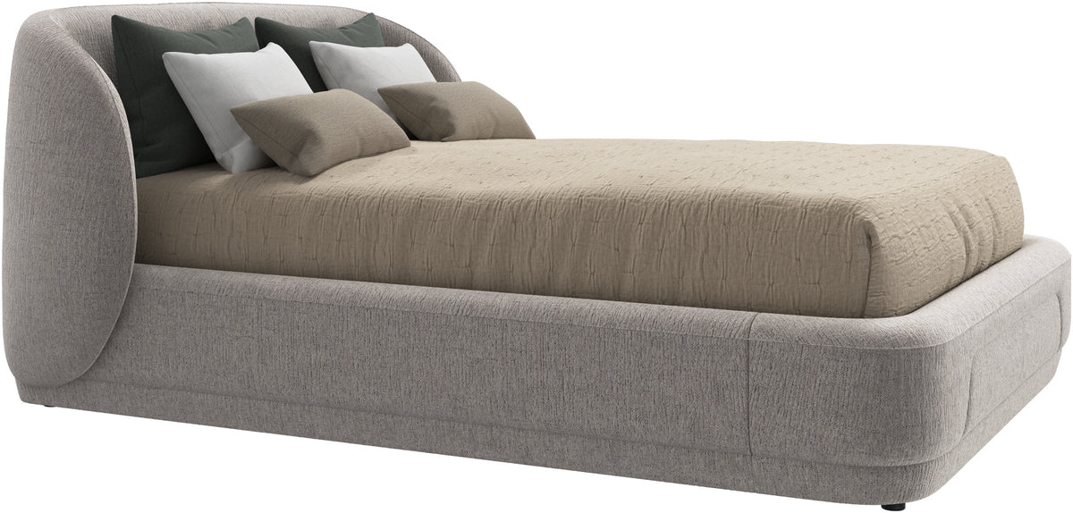 Pat BoConcept Bolzano 140x200 cm cu somiera, bej Lucca — vedere de ansamblu