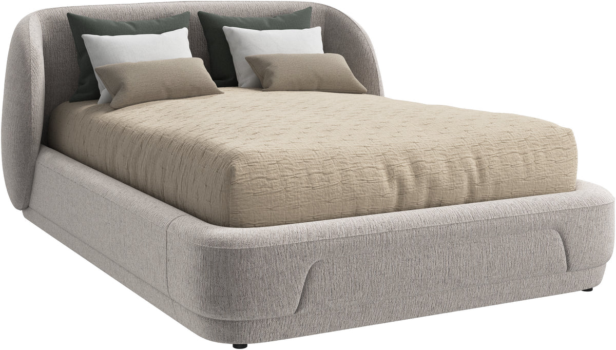 Pat BoConcept Bolzano 140x200 cm cu somiera, bej Lucca — detaliu