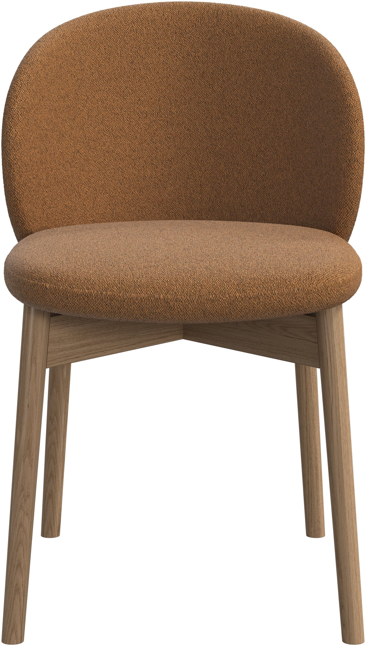 Scaun dining BoConcept Princeton, mustar, stejar natural — detaliu
