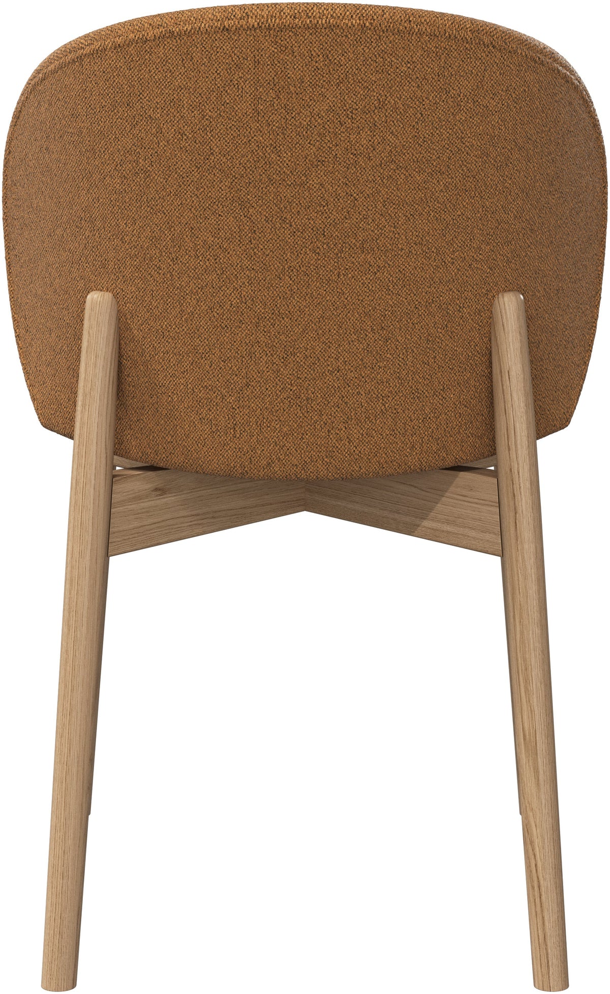 Scaun dining BoConcept Princeton, mustar, stejar natural — detaliu