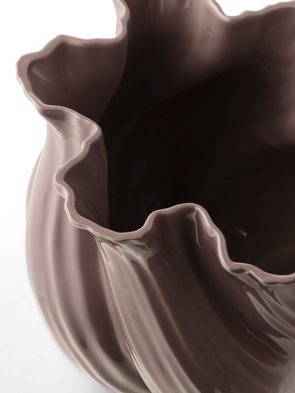 Vază ceramică BoConcept Flora 6 Deauville mauve — detaliu