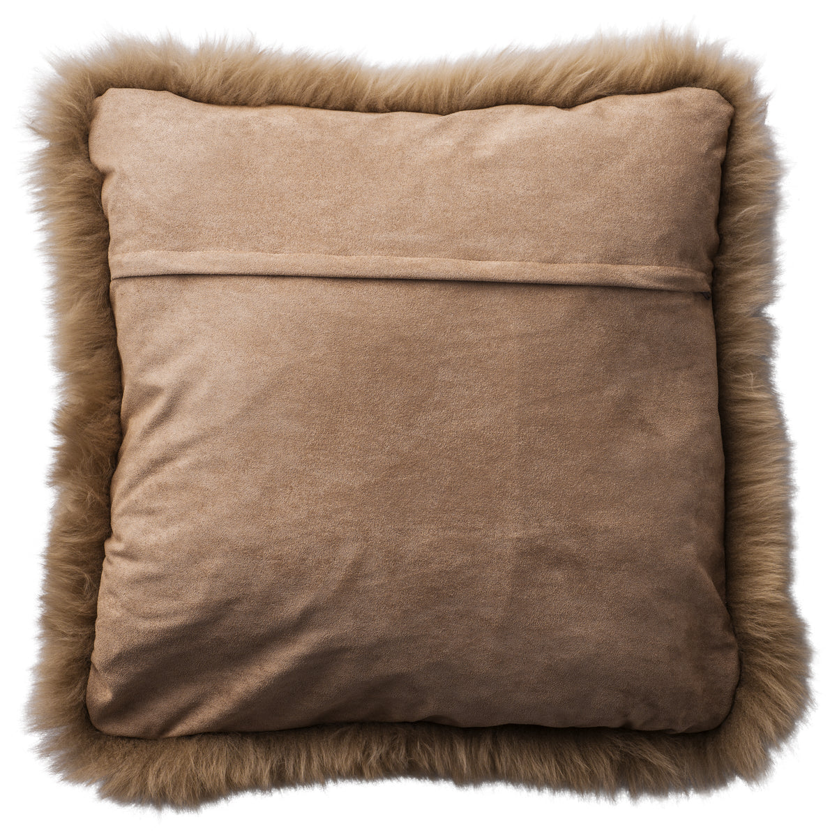 Pernă decorativă BoConcept Catskills din blană de oaie, taupe — detaliu
