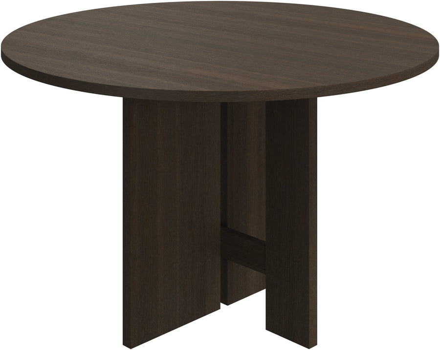 Masă de dining BoConcept axo series din stejar închis — vedere de ansamblu