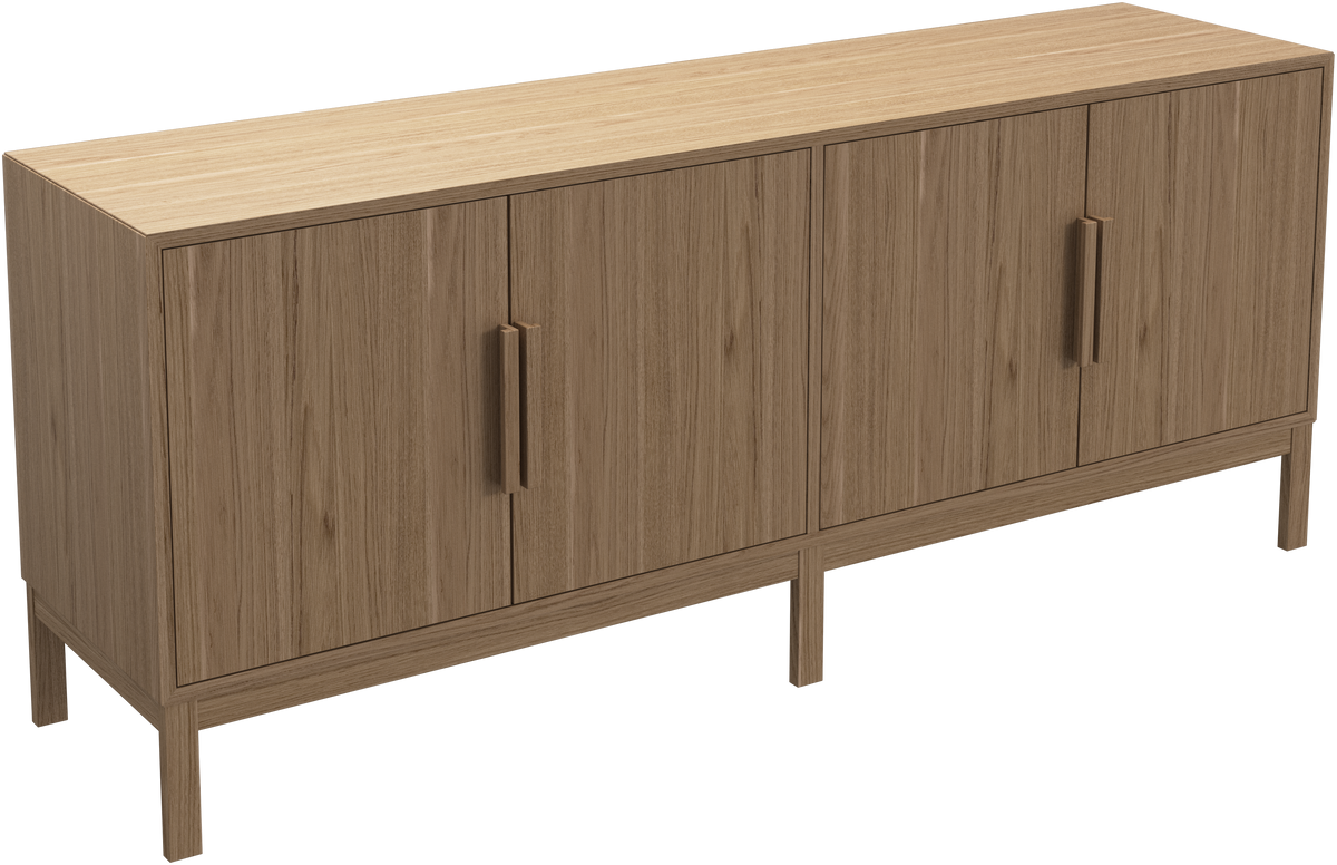 Bufet BoConcept axo series 180 cm din furnir de stejar natural — detaliu