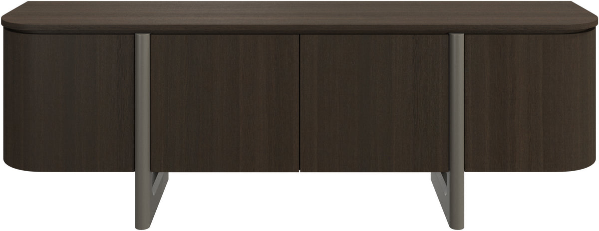 Bufet BoConcept Volterra 229 cm, stejar închis — vedere de ansamblu